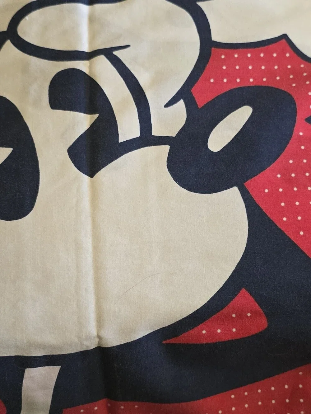 Disney Pop Art Mickey WOW GOSH Single Pillow Case. 20inchx29inch Colorful